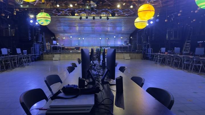 イベント機材と会場